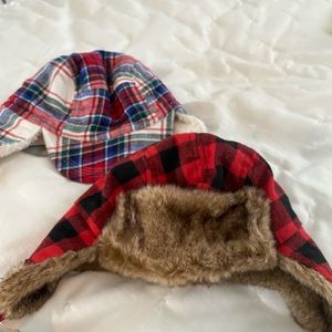 Gap Fur baby Hats 0-6 Month